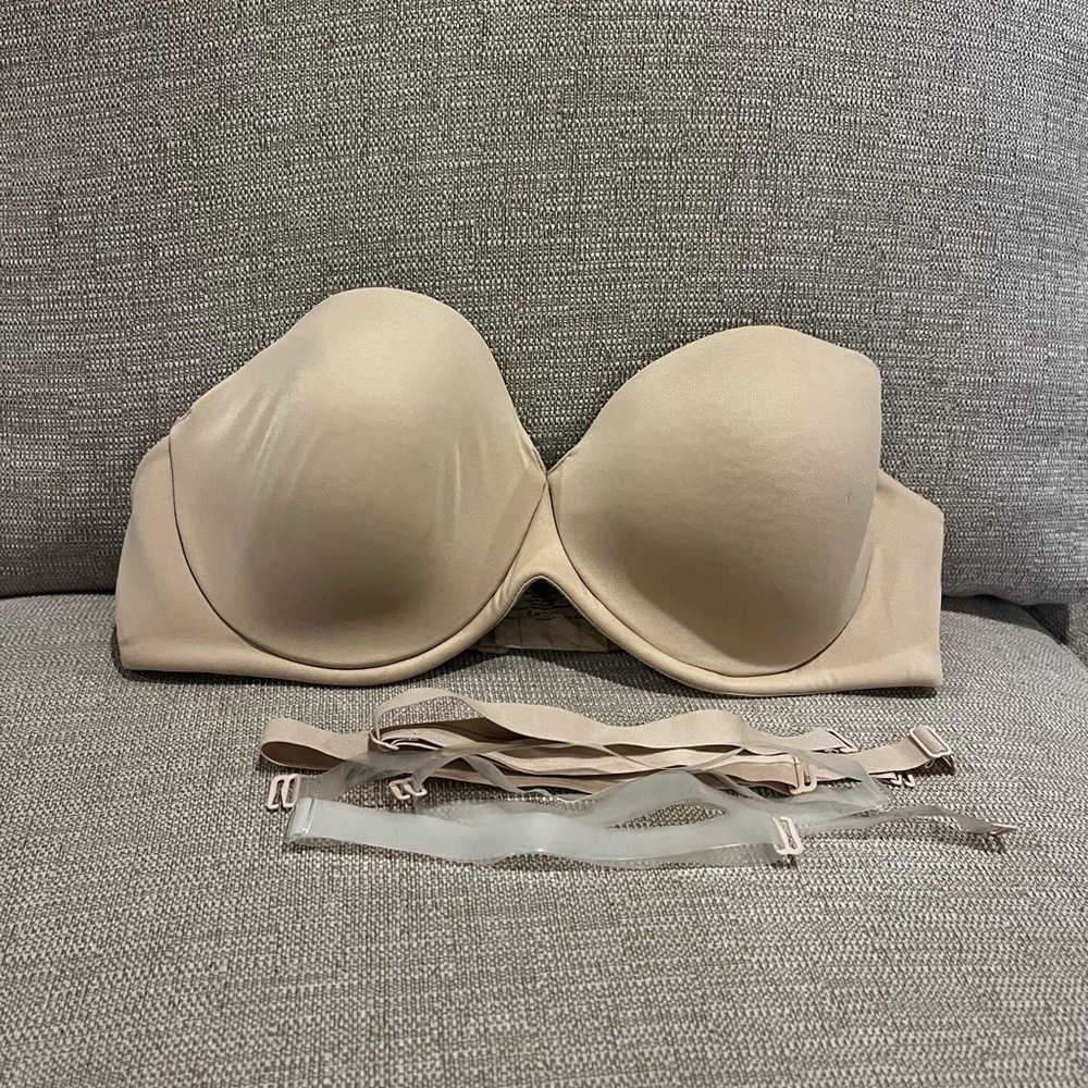 Ambrielle Strapless Bra in Cream